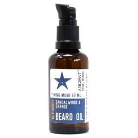 50ml Beard Oil - Viking Musk - Cleanse! (image for) 50ml Beard Oil - Viking Musk - Cleanse!