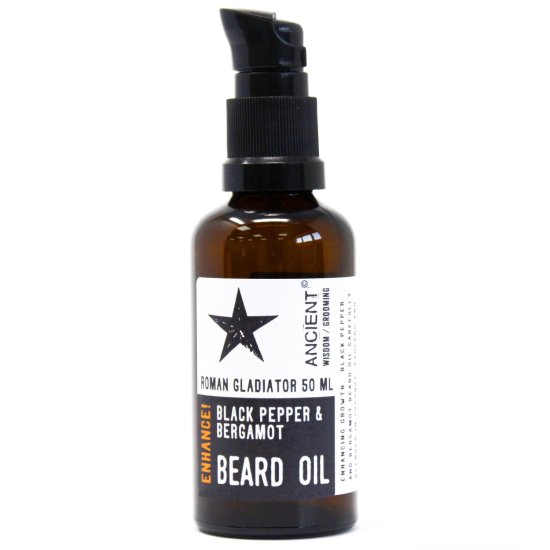 (image for) 50ml Beard Oil - Roman Gladiator - Enhance!